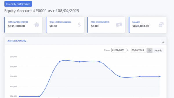 screenshot of LOAN SERVICING SOFT